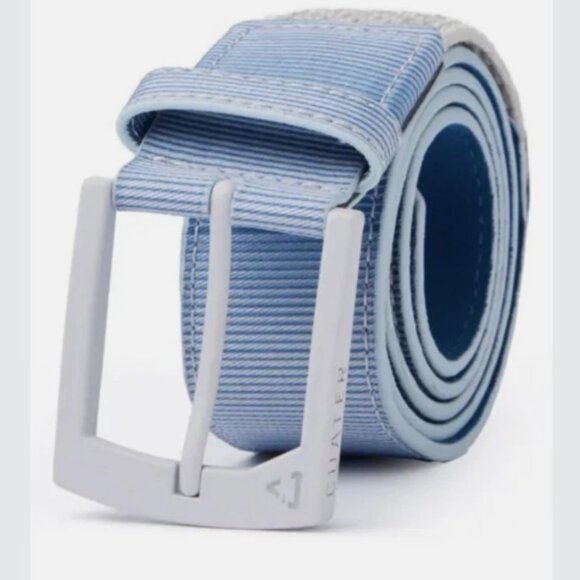 New with Tags Cuater By Travis Matthew Impact Zone Golf Belt Size 36 Blue - Picture 1 of 3